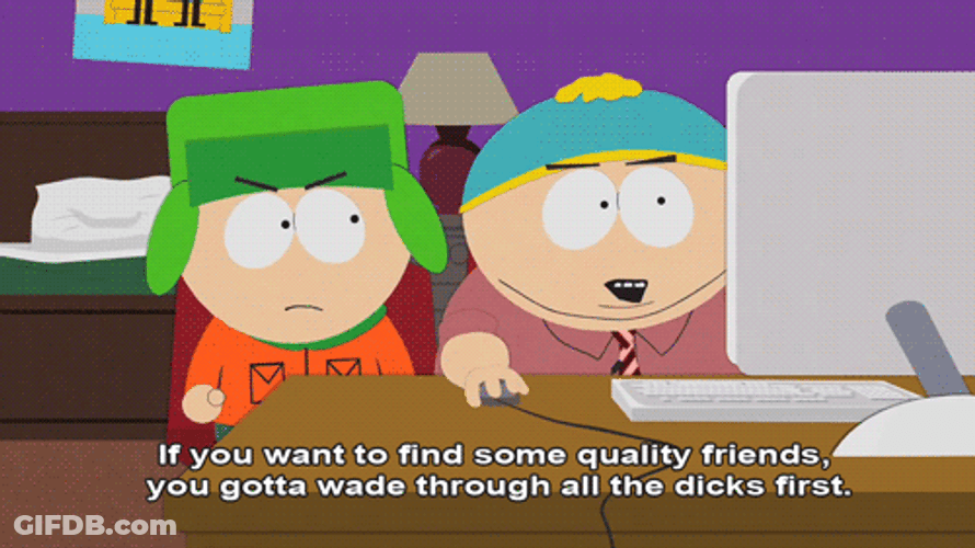 Eric Cartman Computer Wise Words GIF
