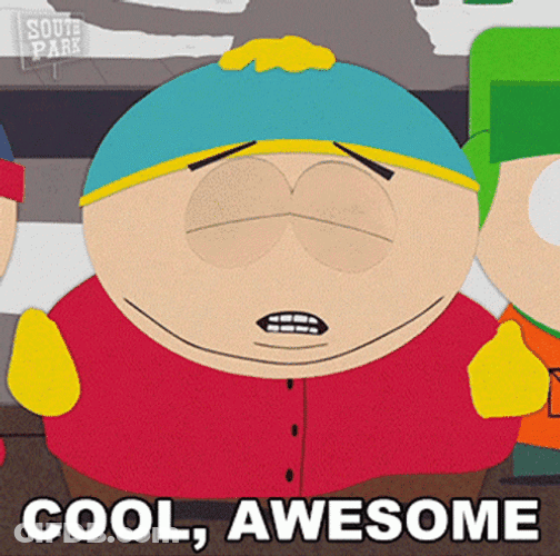 Eric Cartman Cool Awesome GIF