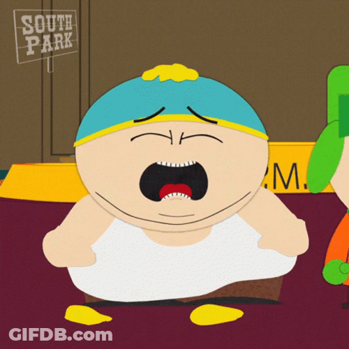 Eric Cartman Crying Christmas GIF