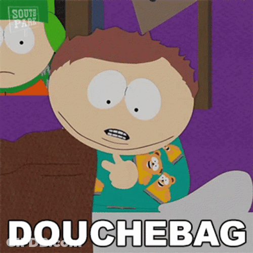 Eric Cartman Douchebag GIF