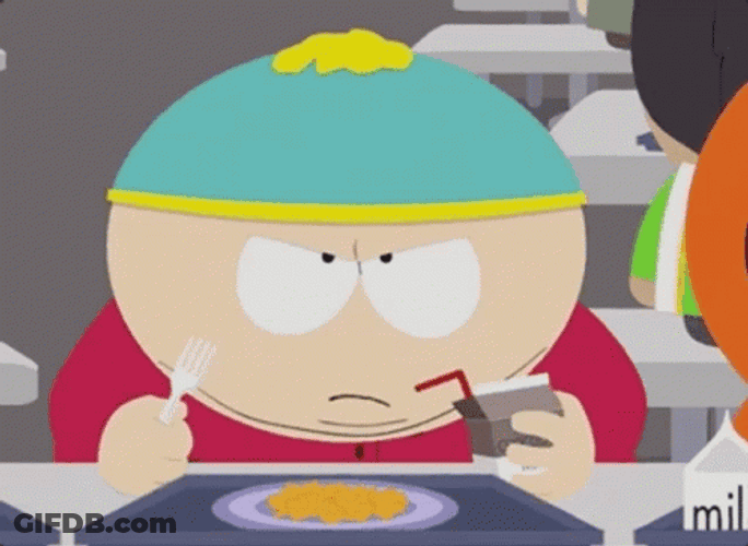 Eric Cartman Evil Look Waving GIF