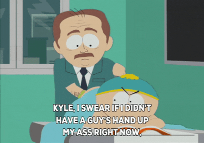Eric Cartman Funny Butt Probe GIF