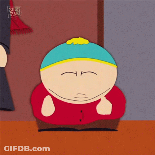 Eric Cartman Happy To Perform Helen Keller The Musical GIF
