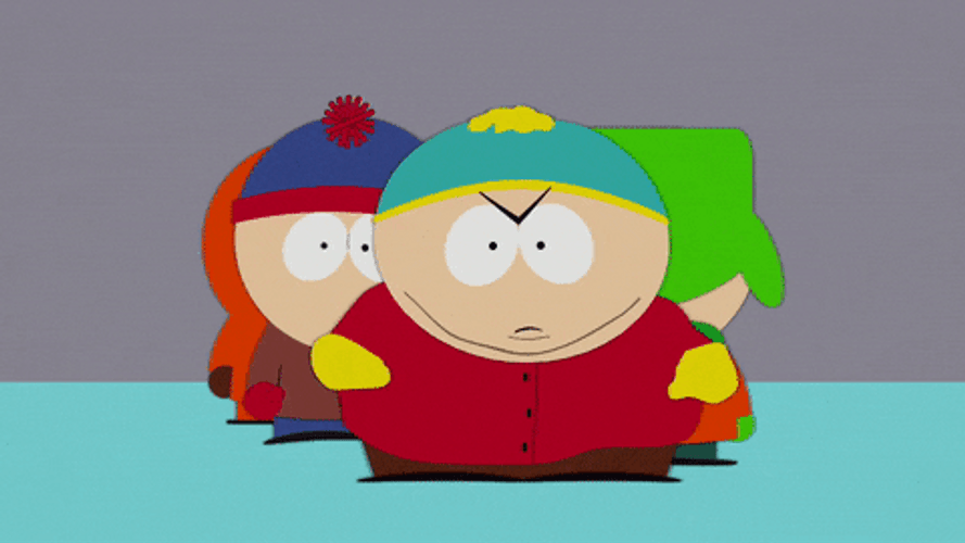 Eric Cartman Hates French GIF