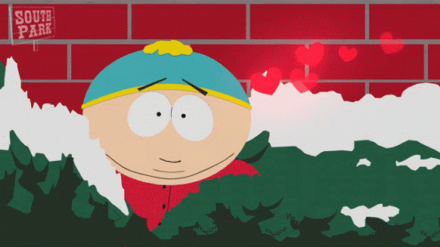 Eric Cartman Hearts Cupid GIF
