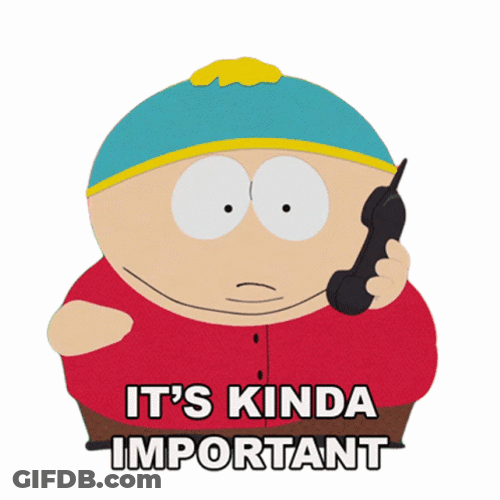 Eric Cartman In Urgent GIF