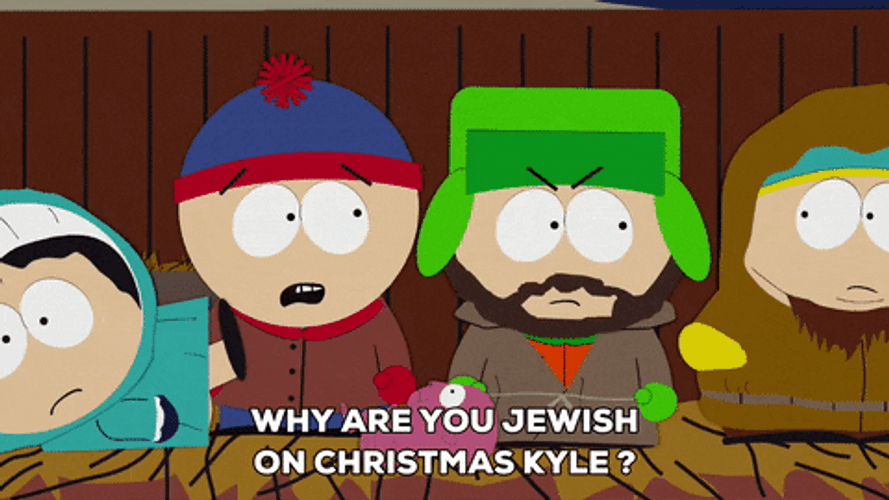Eric Cartman Kyle Broflovski GIF