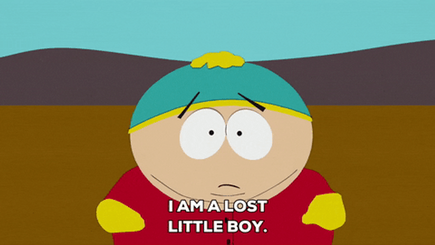 Eric Cartman Lost Little Boy GIF