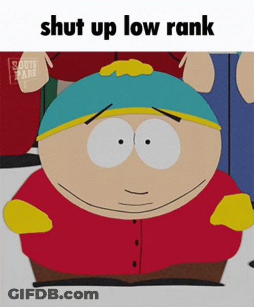 Eric Cartman Low Rank Meme GIF