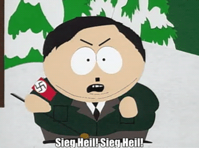 Eric Cartman Nazi Hitler GIF