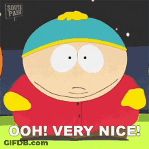 Eric Cartman Oh Very Nice GIF