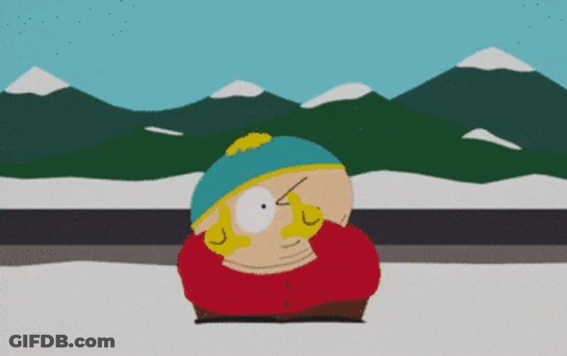 Eric Cartman Outdoor Popcorn GIF
