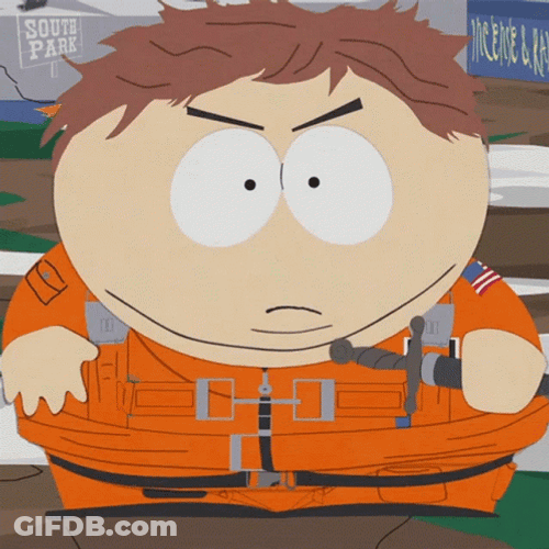 Eric Cartman Pest Control Dagger GIF