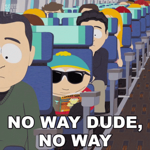 Eric Cartman Plane Obama Wins GIF
