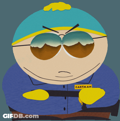 Eric Cartman Police GIF