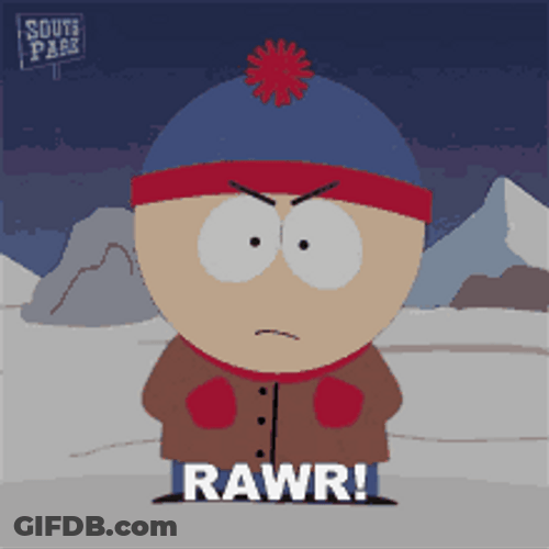 Eric Cartman Rawr From South Park GIF
