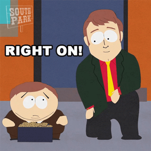Eric Cartman Right On South Park GIF