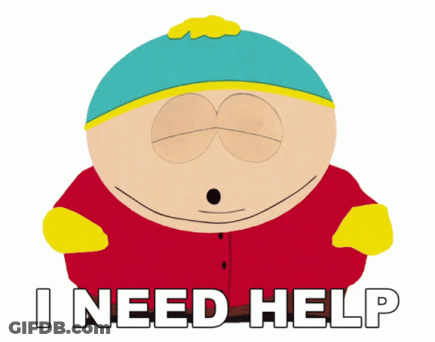Eric Cartman Send Help GIF