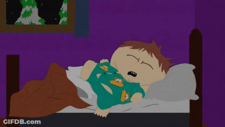 Eric Cartman Snore Sleeping GIF