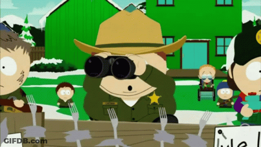 Eric Cartman South Park Border Patrol GIF