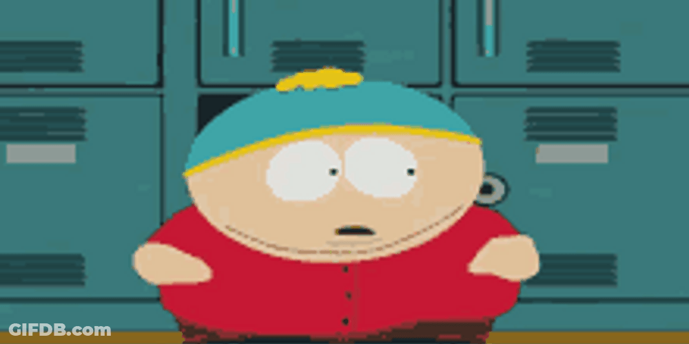 Eric Cartman South Park Coughing GIF