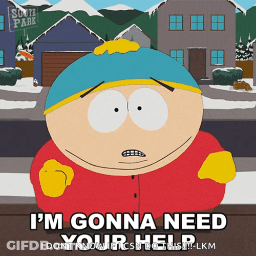Eric Cartman Stop Get Some Help GIF