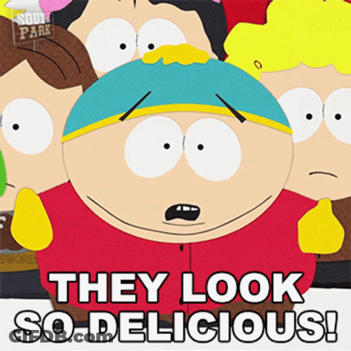 Eric Cartman They Look So Delicious GIF