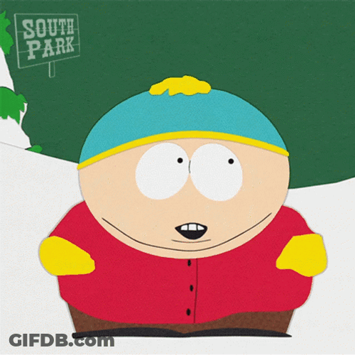 Eric Cartman Winter Laughing GIF