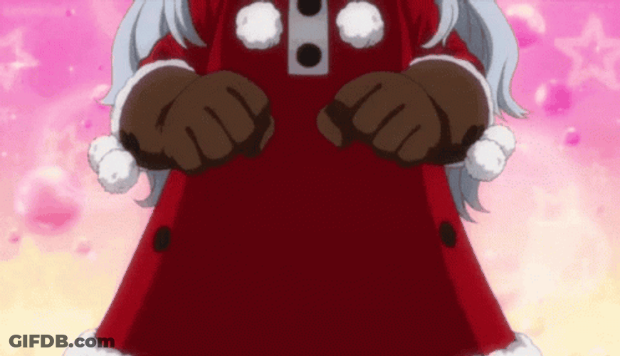Eric Chan Christmas Anime Santa Suit GIF