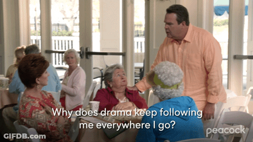 Eric Stonestreet Of Modern Family Don't Like Drama GIF