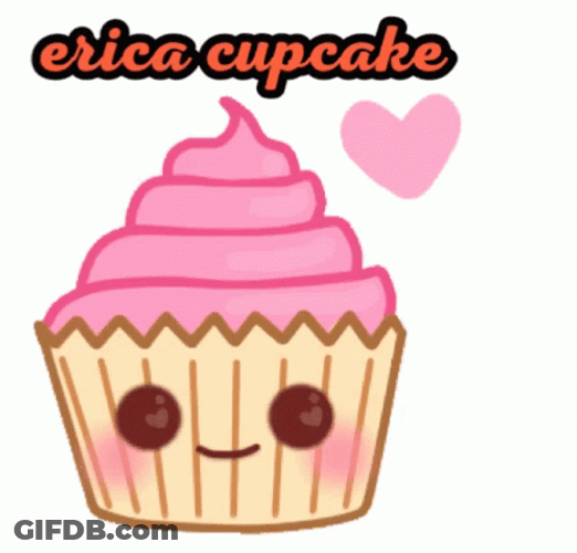 Erica Cupcake GIF
