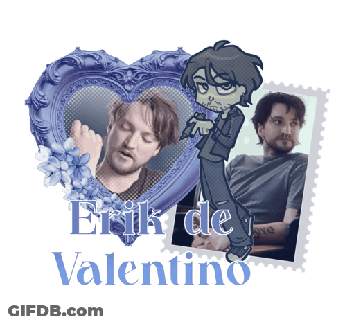 Erik De Valentino Written With Picture GIF