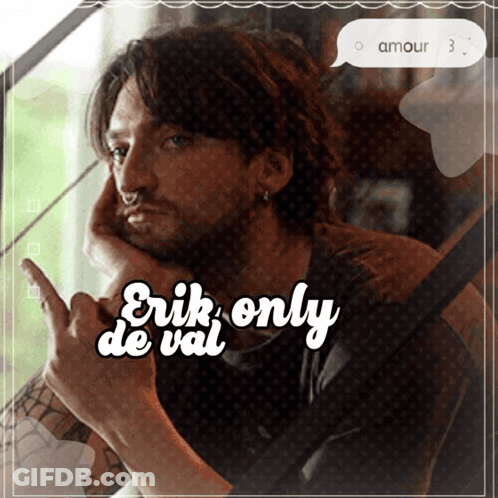 Erik Only De Val Man With Hand On Chin GIF