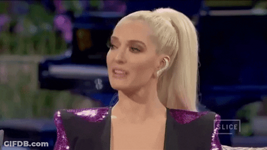 Erika Jayne Funny Duck Face GIF