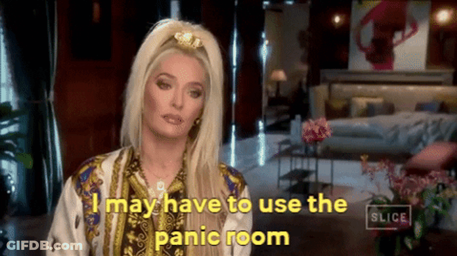 Erika Jayne Nonchalant Reaction GIF