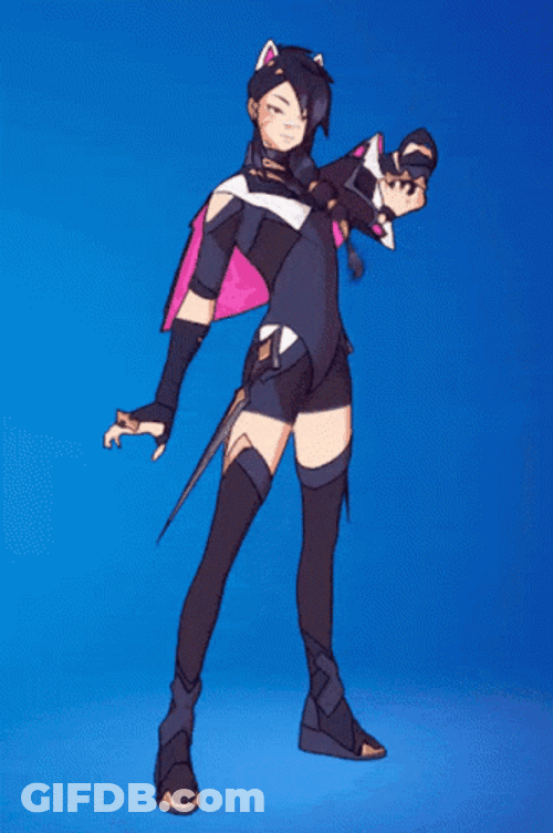 Erisa Fortnite Griddy GIF
