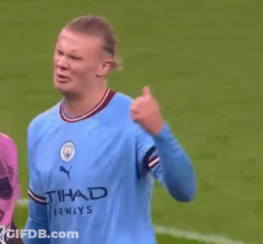 Erling Haaland Is Angry GIF