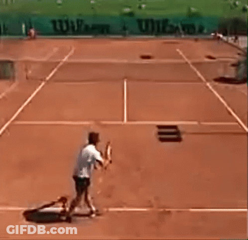 Ernests Gulbis Racquet Throw GIF