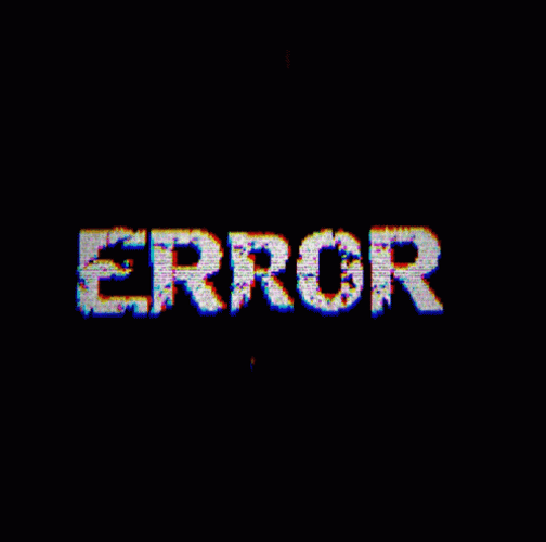 Error Glitch Crack Scratch GIF