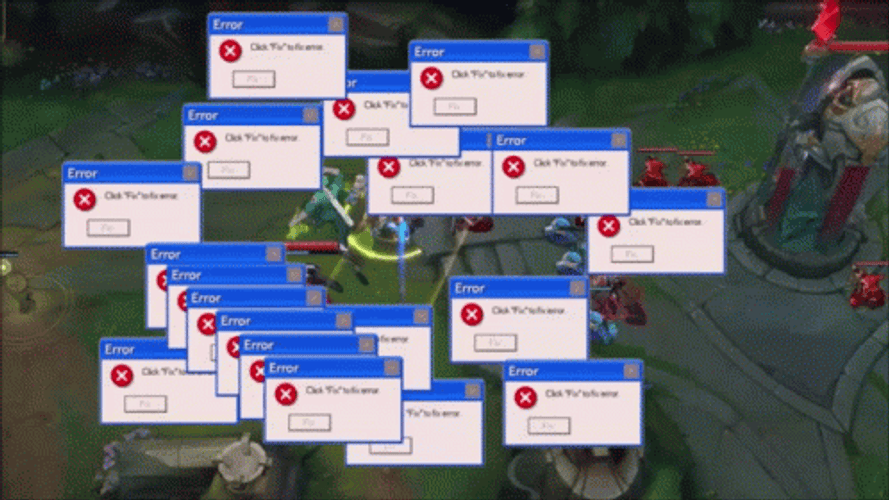 Error Tabs Mobile Legends Video Game GIF