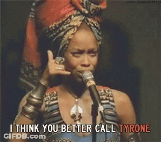 Erykah Badu Better Call Tyrone GIF