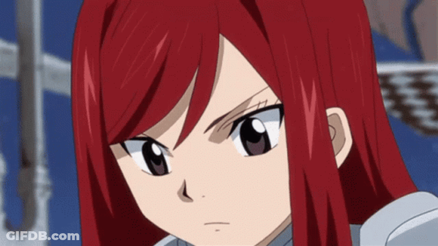 Erza Scarlet Titania Evil Side GIF