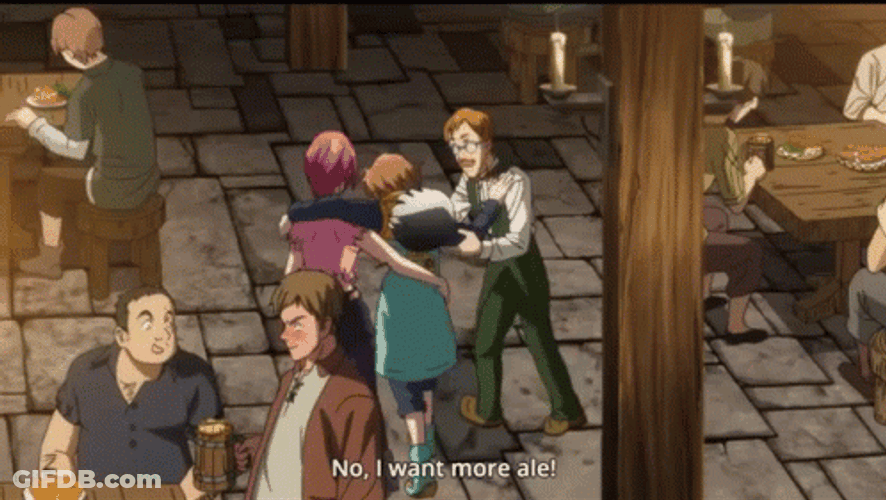 Escanor Goes Wild In The Diner GIF