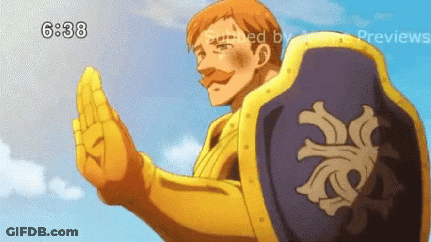 Escanor Vanished Meliodas In The Town GIF