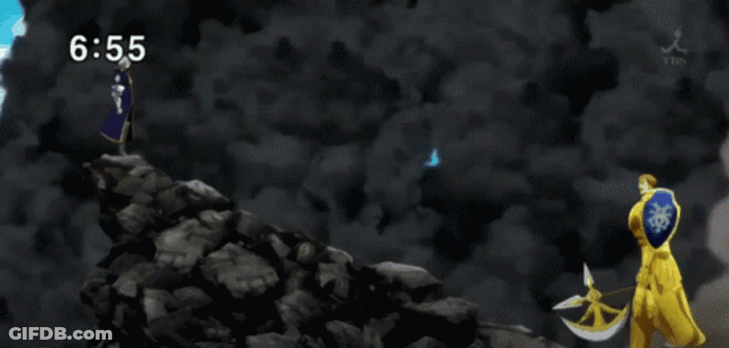Escanor Went Up To Meliodas GIF