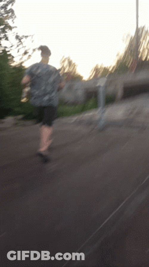 Escape With Your Problems Parkour GIF
