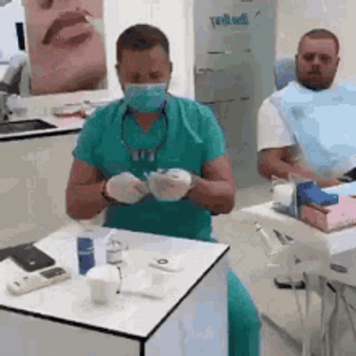 Escaping Dentist Injection Funny Patient GIF