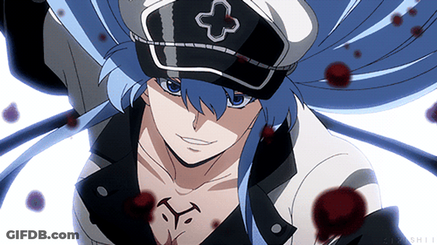 Esdeath Grin Blood Fight GIF