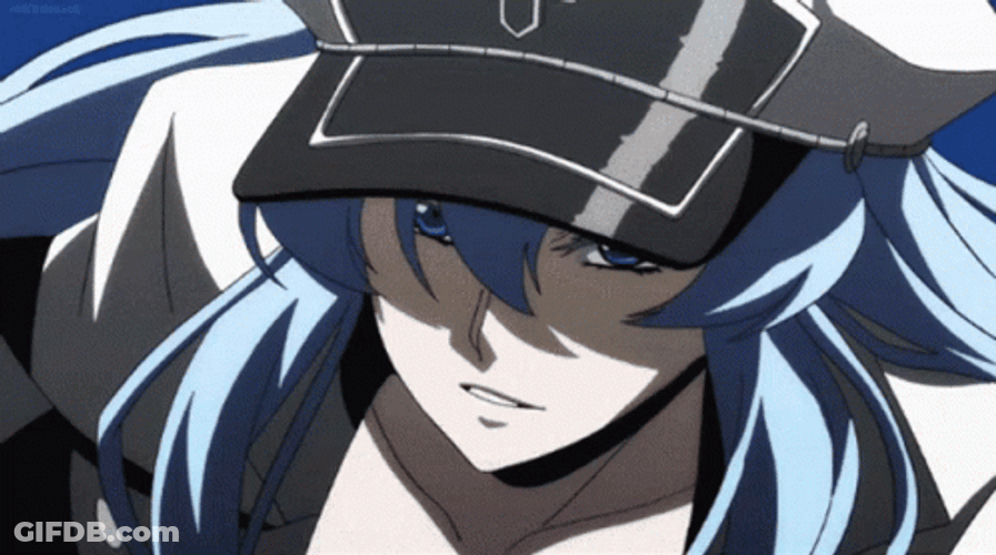 Esdeath Hagelsprung Ice Boulder GIF