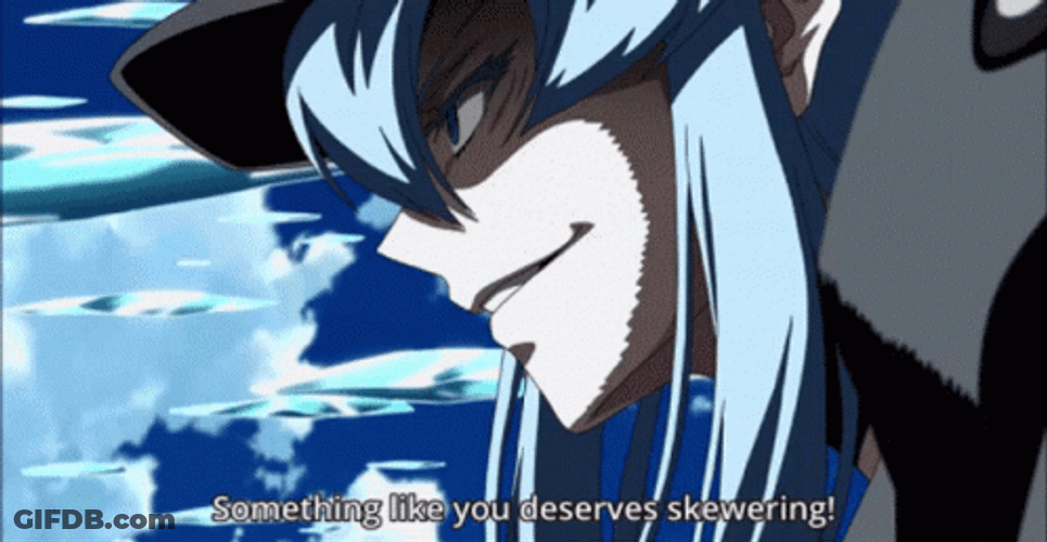 Esdeath Icicles Attack Akame Ga Kill GIF